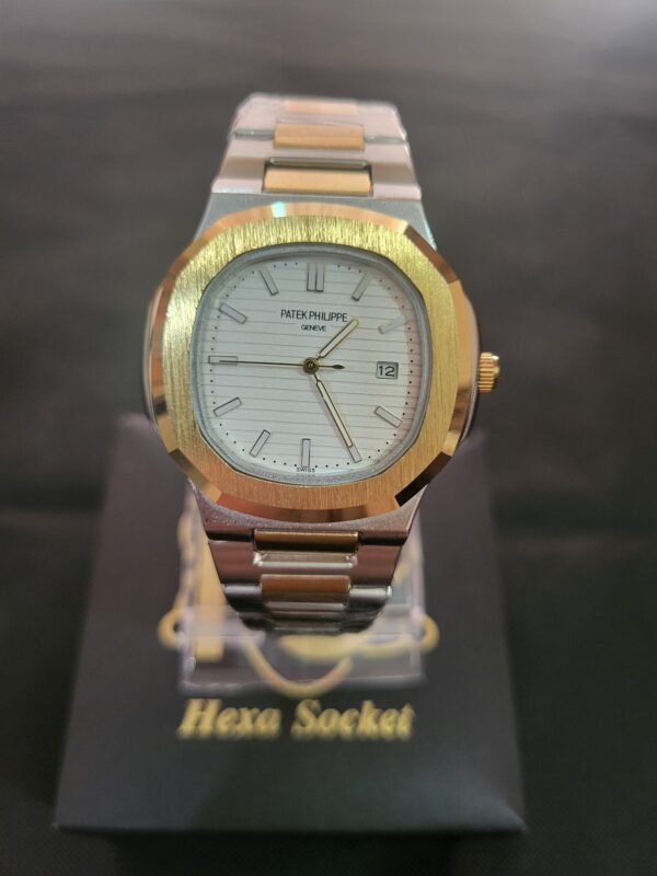 Patek Phillipe Watch with Stainless Steel Strap